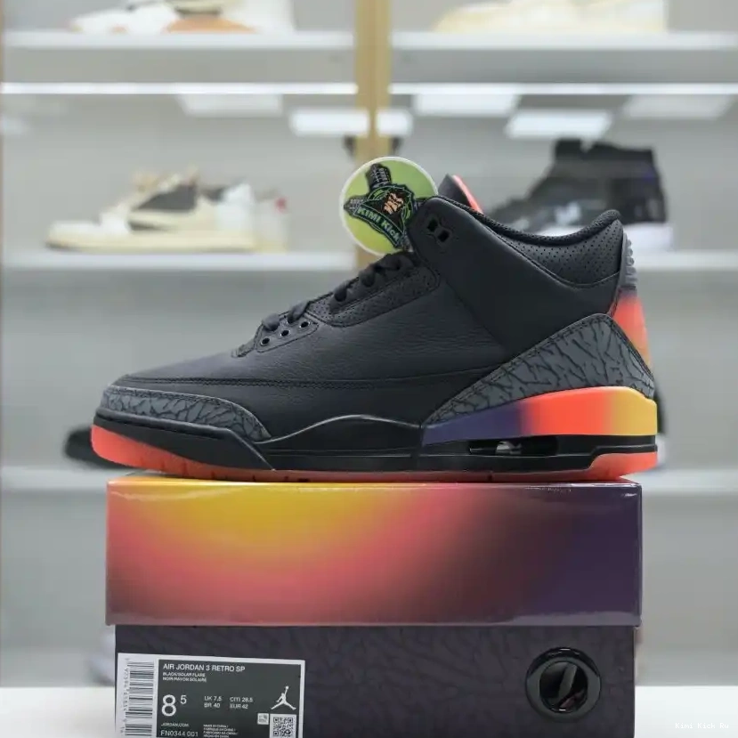 x J Jordan 3 Kimikick Air Balvin 0403
